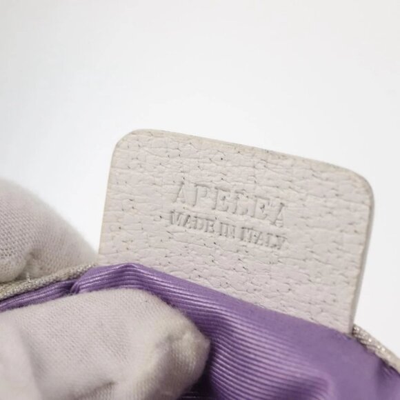 BVLGARI Logo mania Tote Bag Canvas Silver White Auth BA6909 - Picture 15 of 15